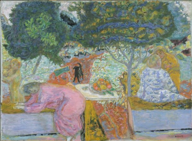 Morning in the Garden at Vernonnet