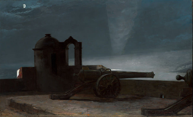 Searchlight on Harbor Entrance, Santiago de Cuba