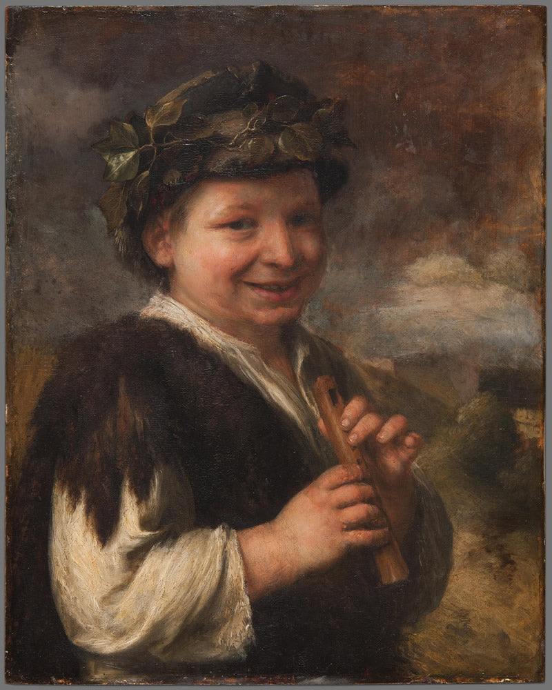 Shepherd Boy with Recorder
