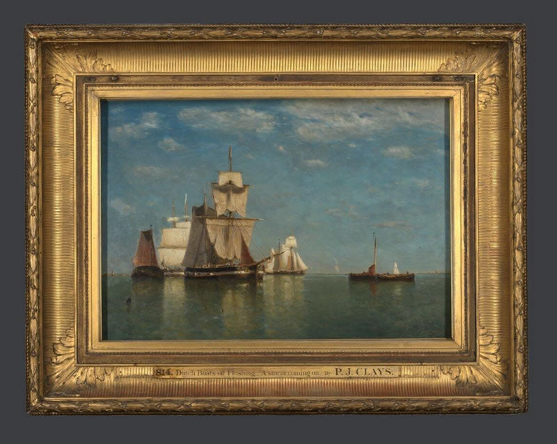 Ships lying off Flushing
