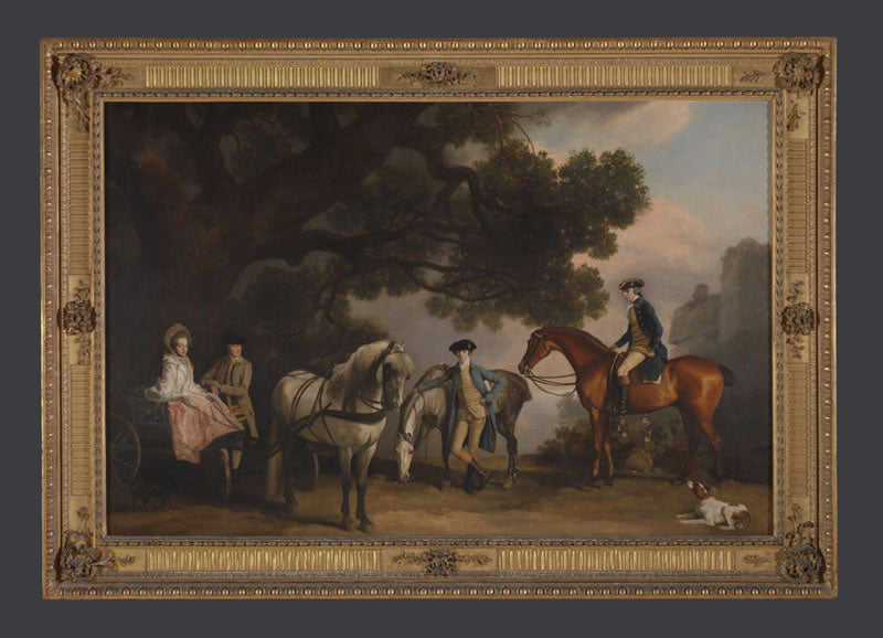 Sir Peniston and Lady Lamb, Later Lord and Lady Melbourne, with Lady Lamb's Father, Sir Ralph Milbanke, and Her Brother John Milbanke ('The Milbanke and Melbourne Families')