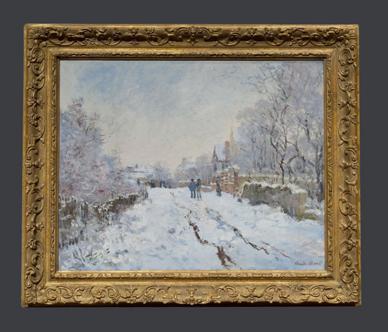 Snow Scene at Argenteuil
