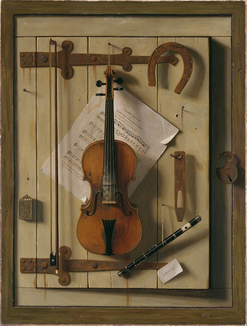 Still Life—Violin and Music