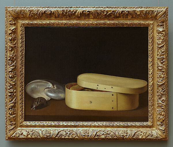 Still Life with Shells and a Chip-Wood Box