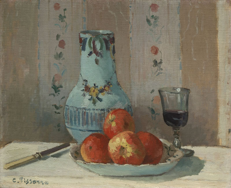 Still Life with Apples and Pitcher