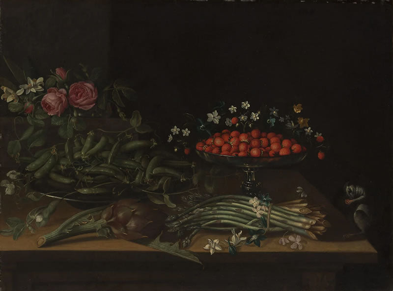 Still Life with Strawberries
