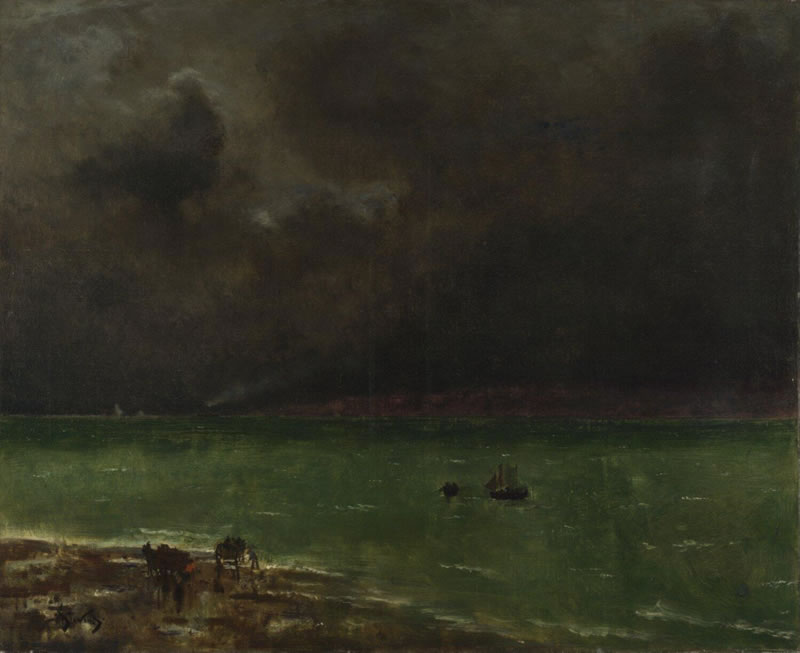 Storm at Honfleur