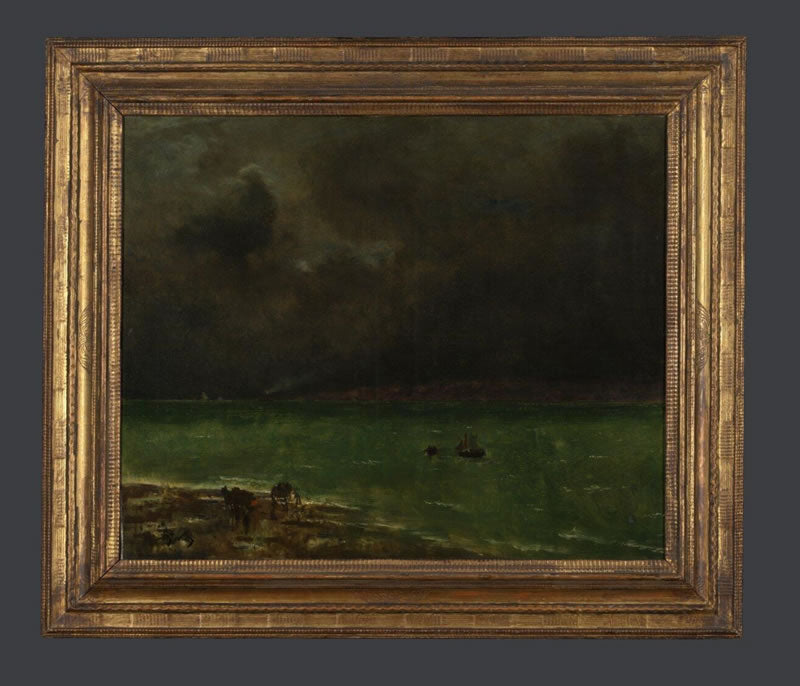 Storm at Honfleur