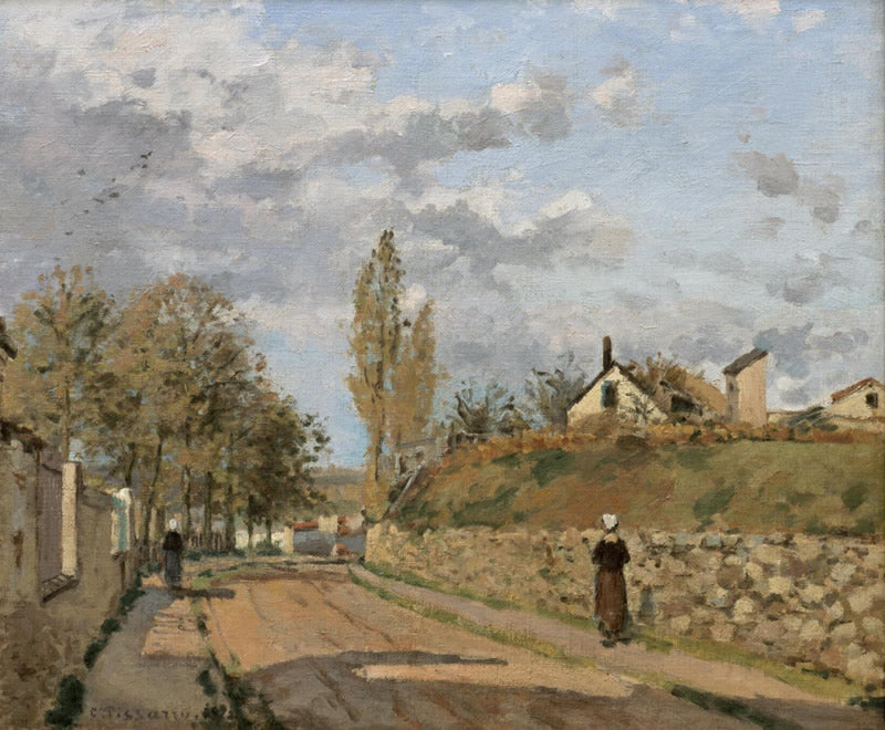 Street in Pontoise (Rue de Beaujour Pontoise)