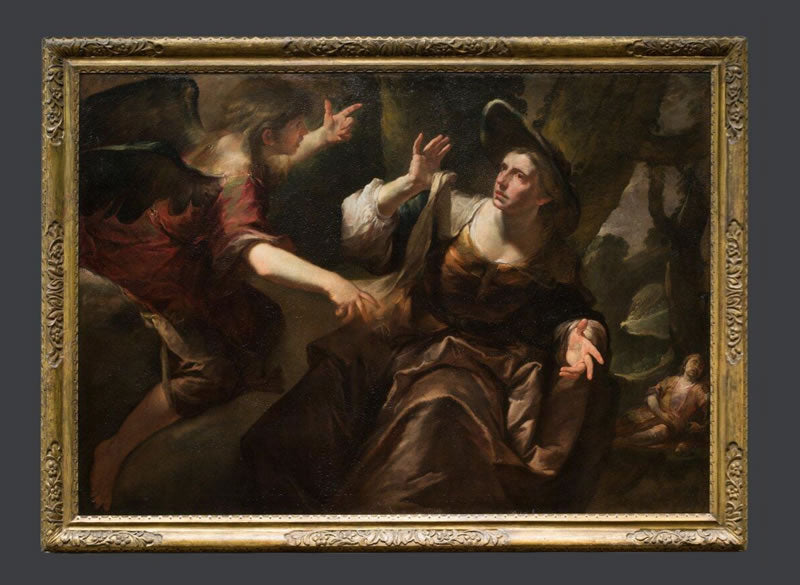 The Angel appears to Hagar and Ishmael