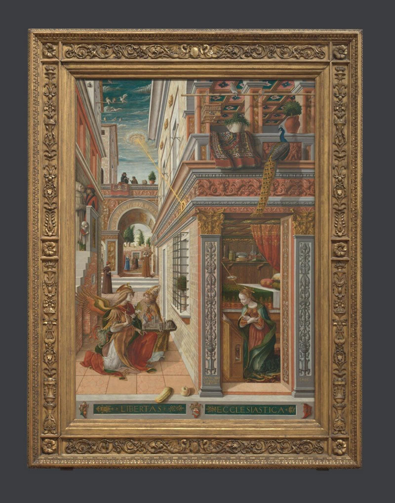 The Annunciation, with Saint Emidius