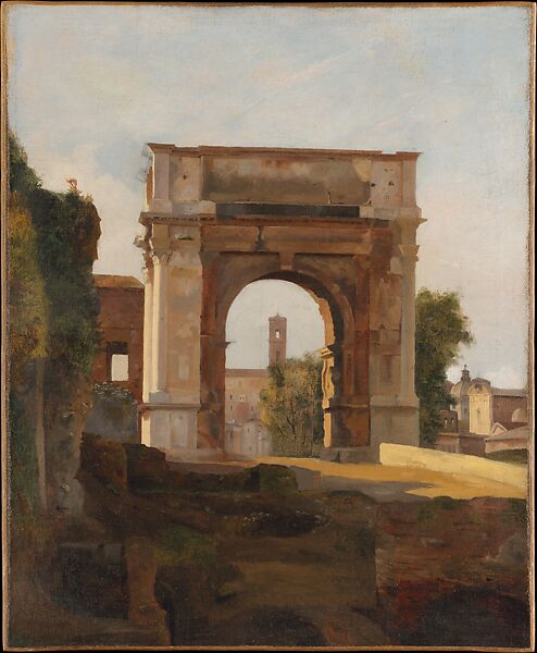 The Arch of Titus and the Forum, Rome