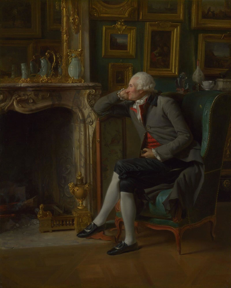 The Baron de Besenval in his Salon