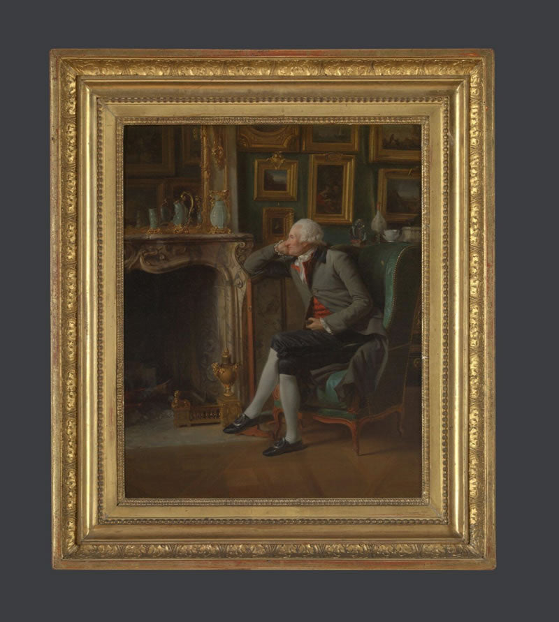 The Baron de Besenval in his Salon