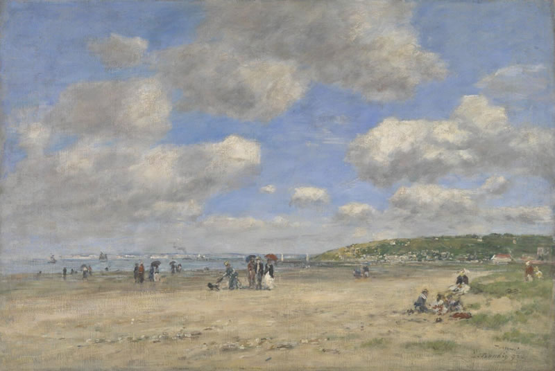 The Beach at Tourgéville-les-Sablons