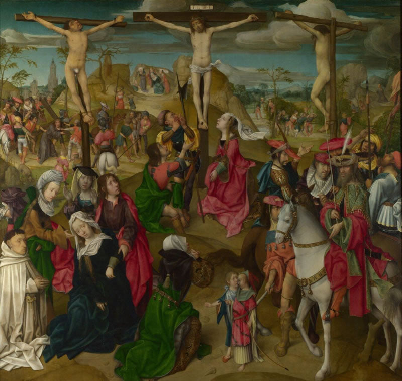 The Crucifixion: Central Panel