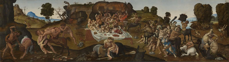 The Fight Between the Lapiths and the Centaurs