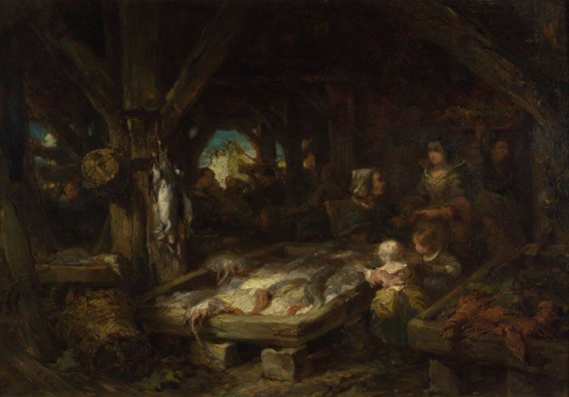 The Fish Market, Dieppe