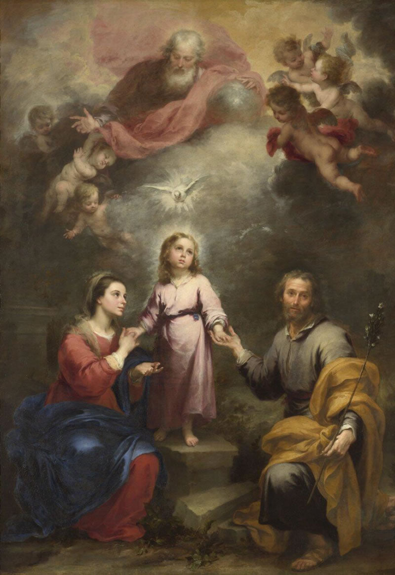 The Heavenly and Earthly Trinities ('The Pedroso Murillo')