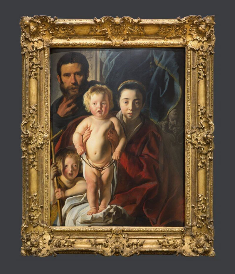 The Holy Family and Saint John the Baptist