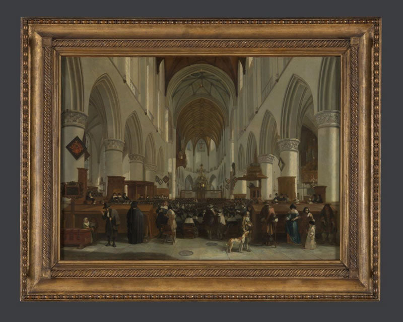The Interior of the Grote Kerk, Haarlem