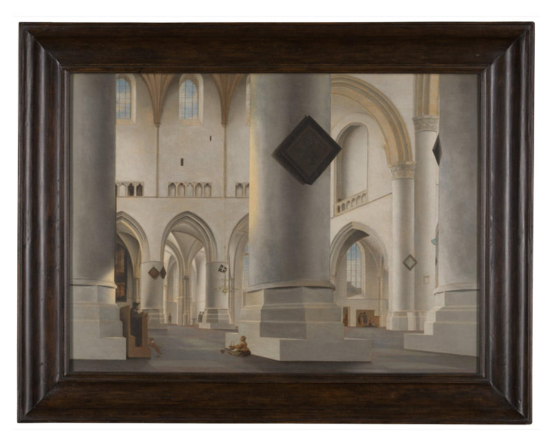 The Interior of the Grote Kerk at Haarlem