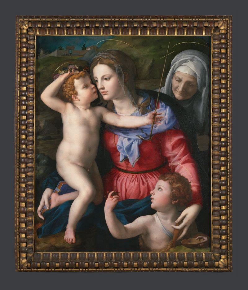 The Madonna and Child with Saint John the Baptist and Saint Elizabeth