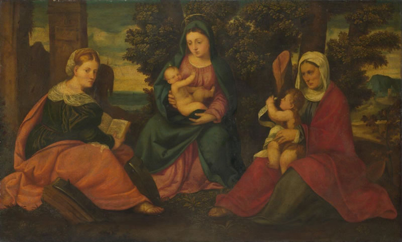 The Madonna and Child with Saints