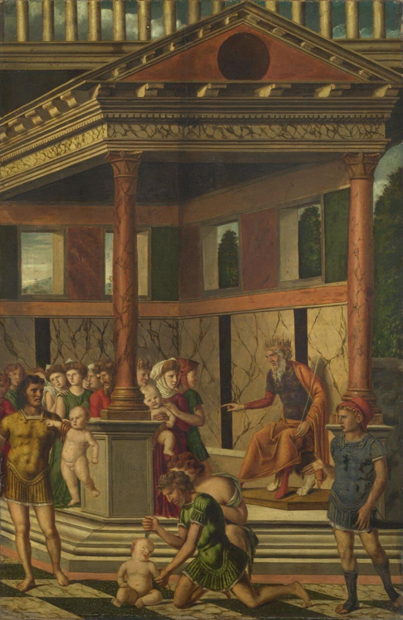 The Massacre of the Innocents with Herod