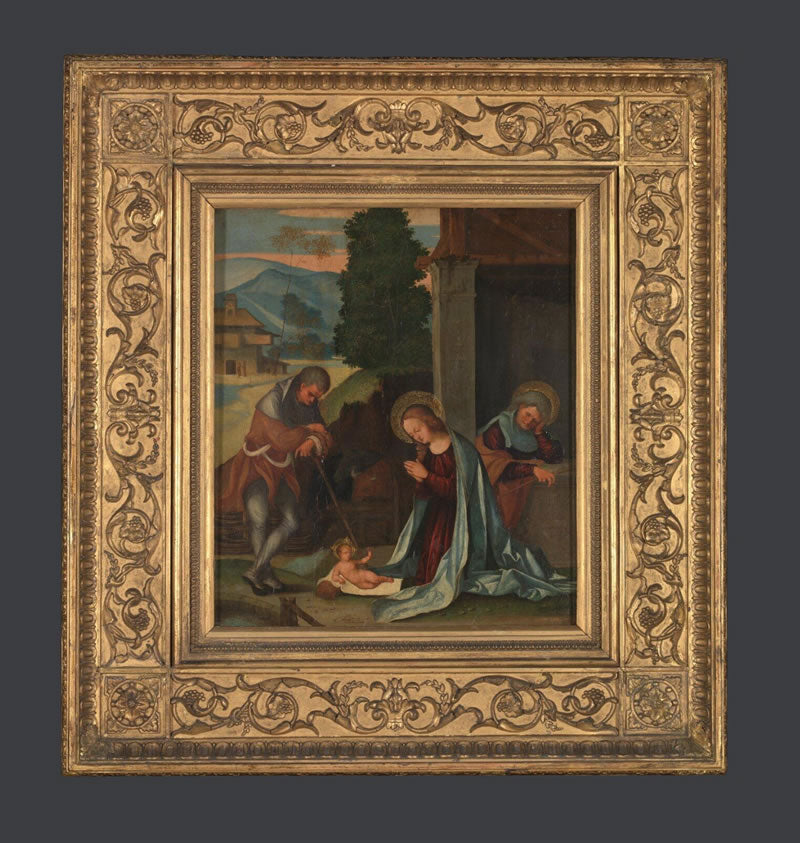 The Nativity with a Shepherd