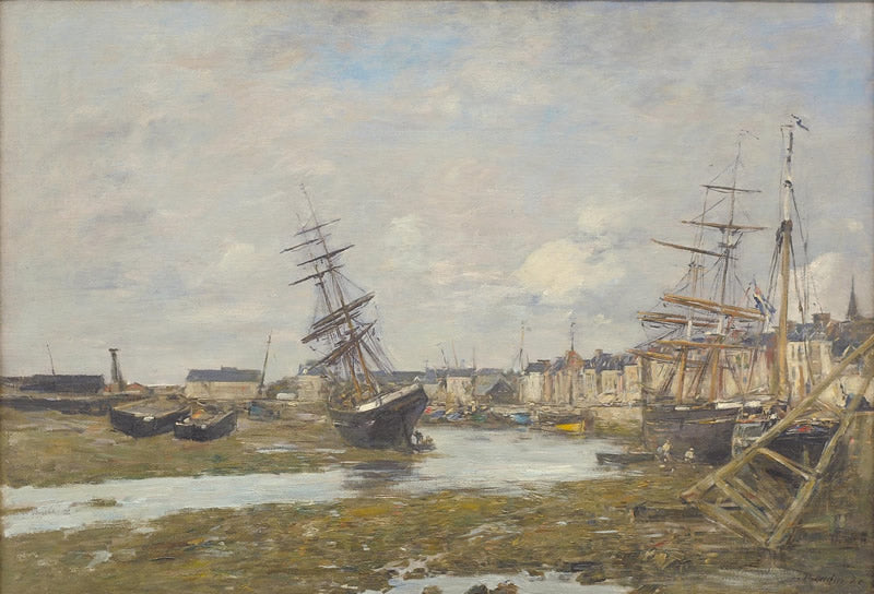 The Port of Trouville (Le Port de Trouville)