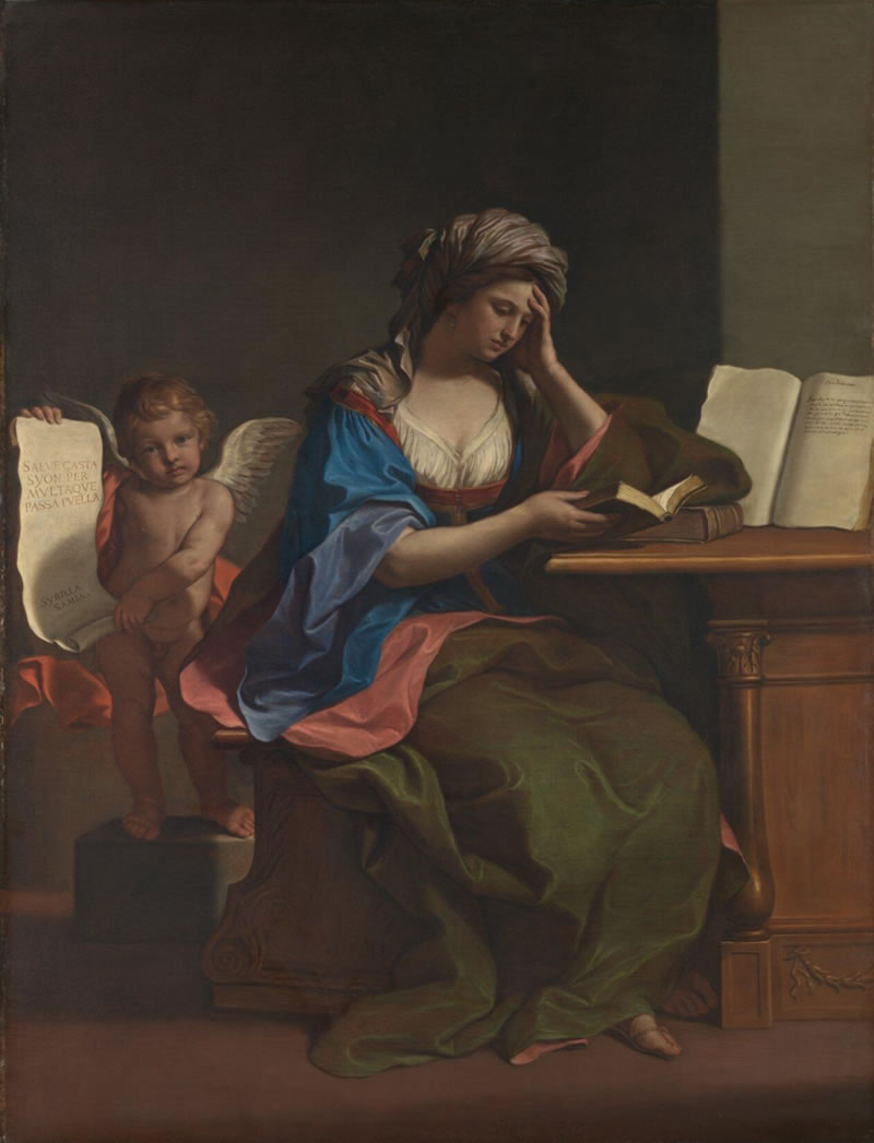 The Samian Sibyl with a Putto