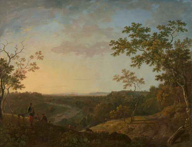 The Valley of the Dee with Chester in the Distance