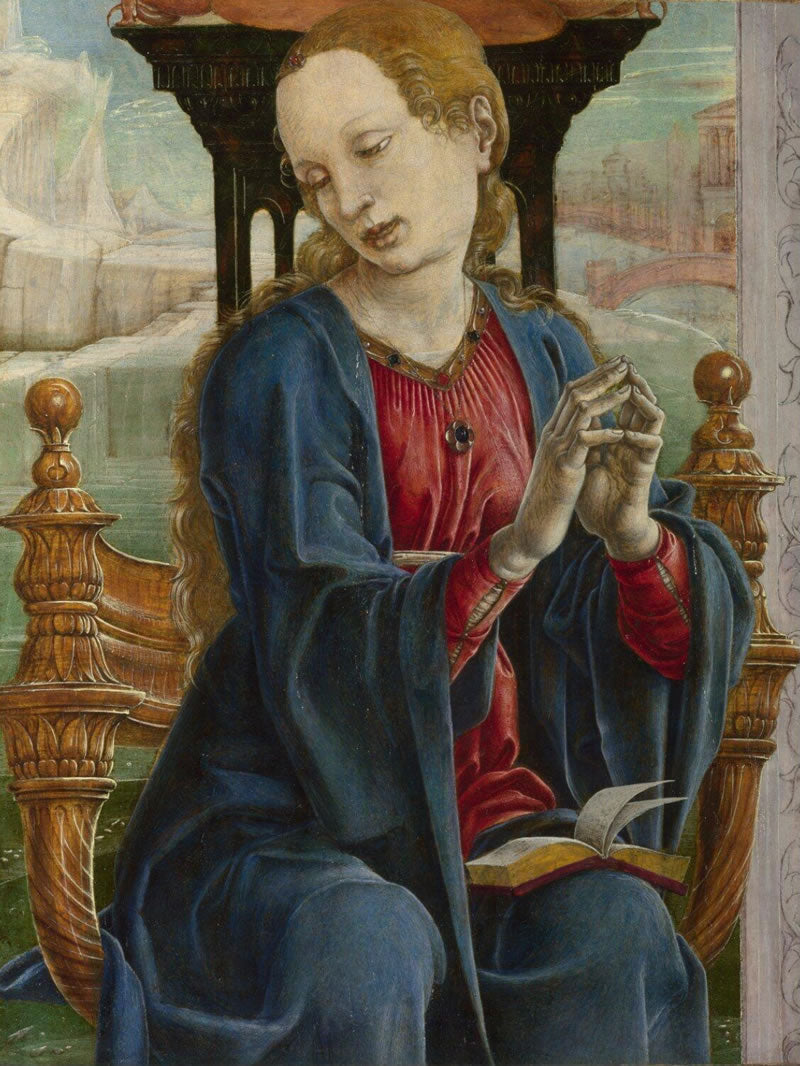 The Virgin Annunciate