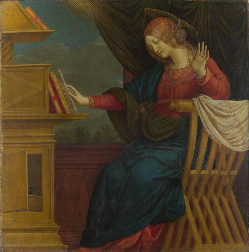The Annunciation: The Virgin Mary