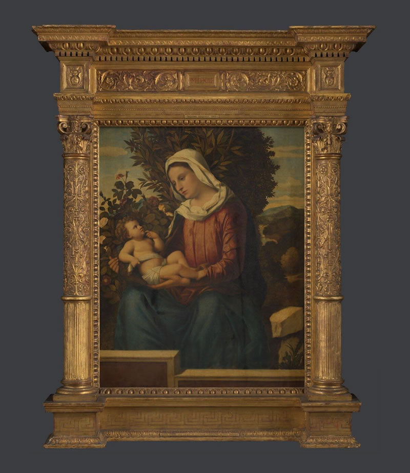 The Virgin and Child with Roses and Laurels ('La Vierge aux Lauriers')
