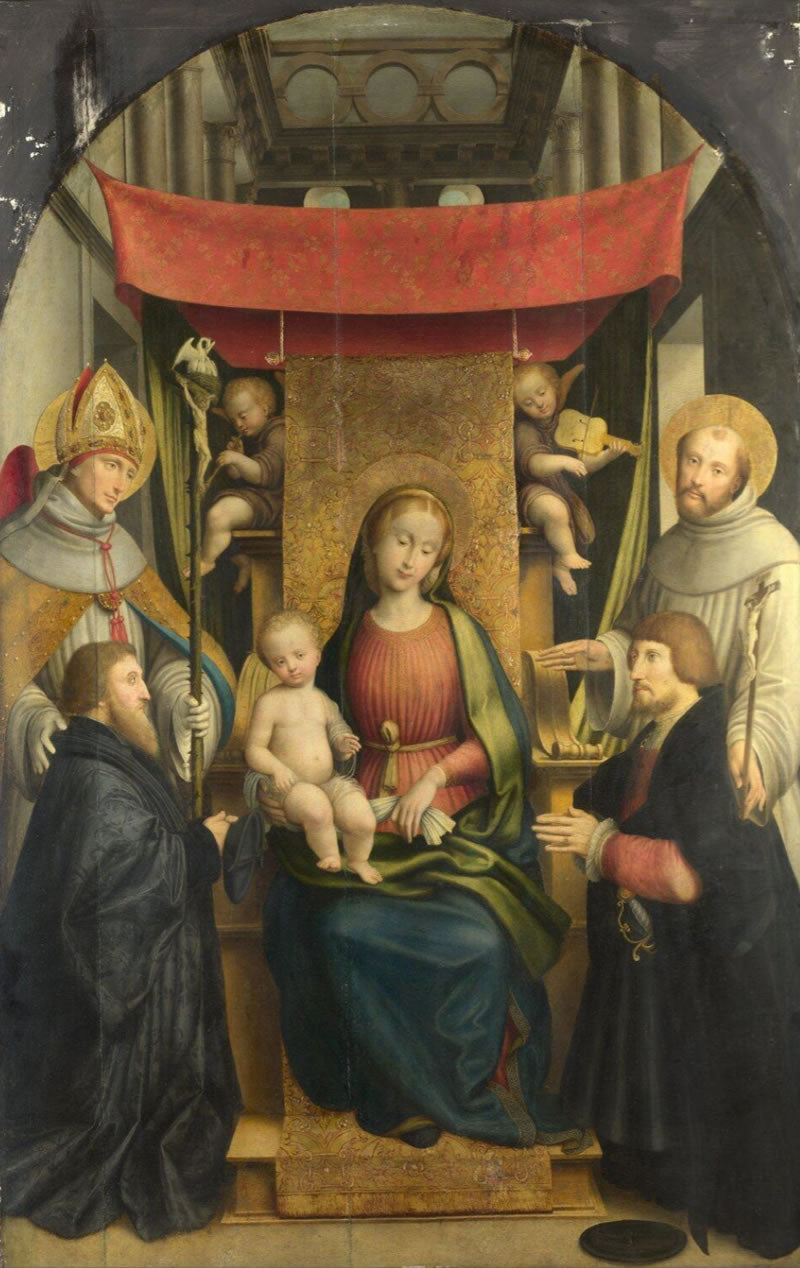 The Virgin and Child with Saints and Donors