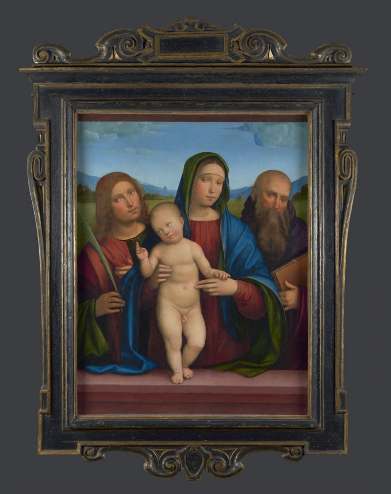 The Virgin and Child with Two Saints