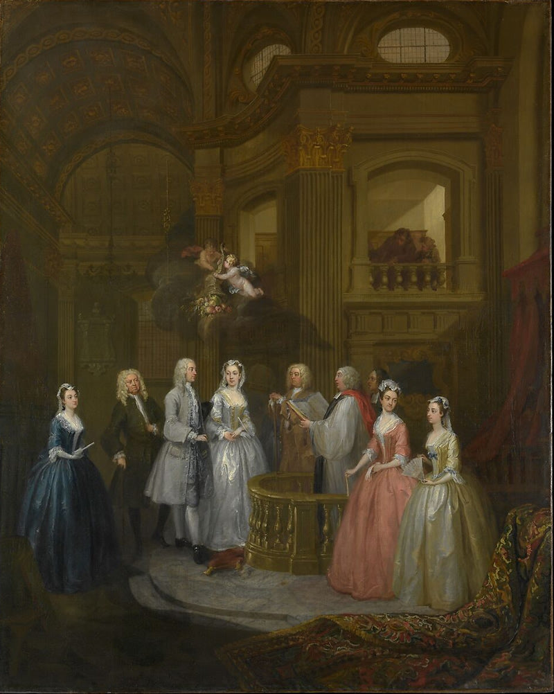 The Wedding of Stephen Beckingham and Mary Cox