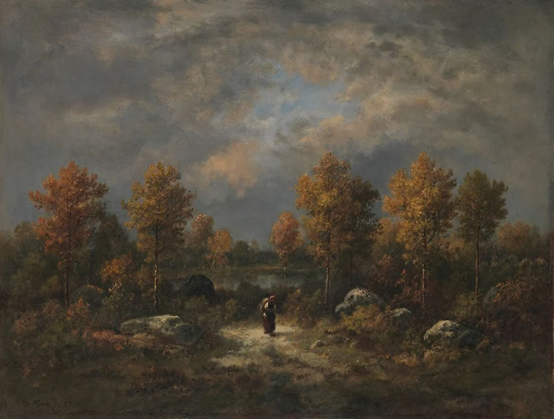 Autumn: The Woodland Pond