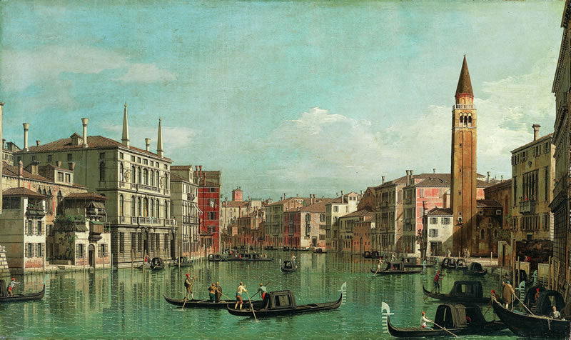 The Grand Canal, Venice, Looking Southeast, with the Campo della Carità to the Right