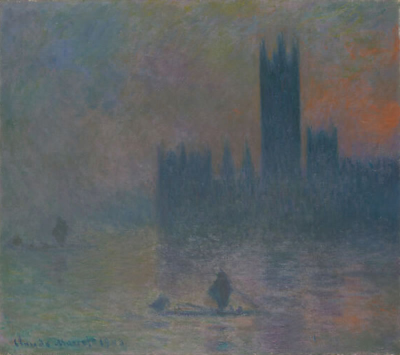 The Houses of Parliament (Effect of Fog)
