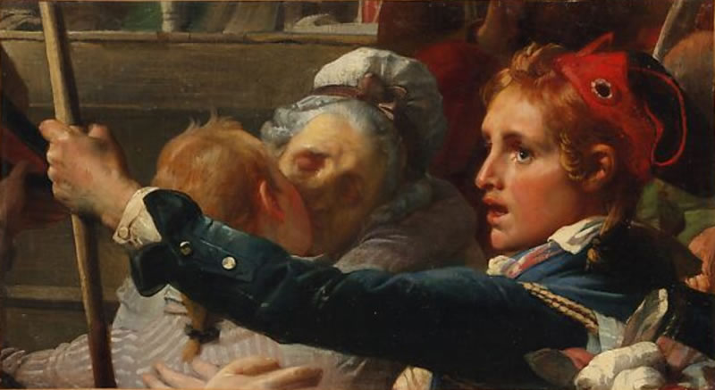 The Nation Is in Danger, or the Enrollment of Volunteers at the Place du Palais-Royal in July 1792