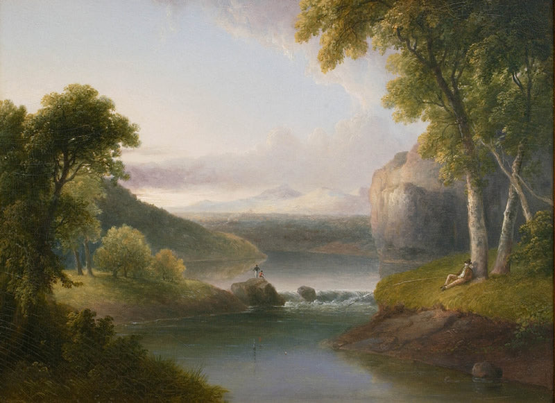 Three Men Fishing