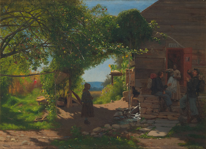 Union Soldiers Accepting a Drink