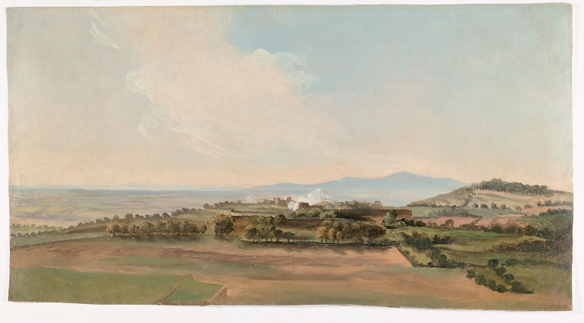 View in the Roman Campagna