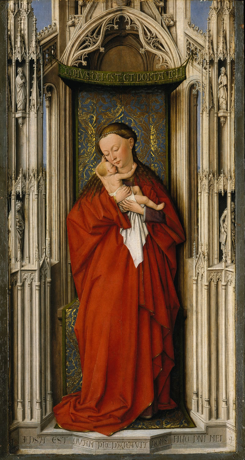 Virgin and Child in a Niche