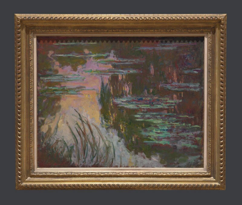 Water-Lilies, Setting Sun