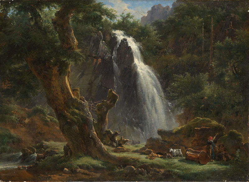 Waterfall at Mont-Dore