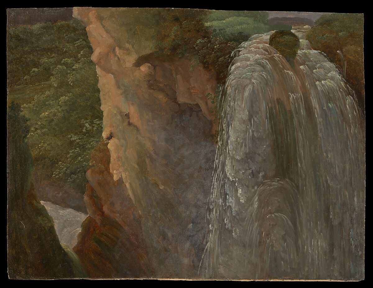Waterfalls and Rocks at Terni
